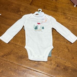 NWT Size 3M Long Sleeve with Forest Print and Pant Set
